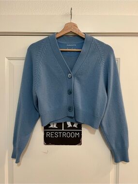 Purotatto Cashmere Button Cardigan Sweater